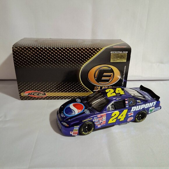 2001 Jeff Gordon #24 Dupont/Pepsi Monte Carlo 1 of 3,000 1:24 Scale Diecast Car - Picture 1 of 10